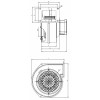 Вентилятор Bahcivan BDRAS 120-60 с алюминиевым корпусом