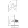 Вентилятор Bahcivan ALC 3M-3T низкого давления