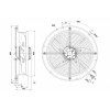 Осевой вентилятор ebmpapst W2D300CP0230