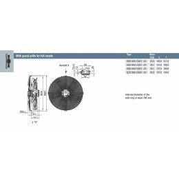 Вентилятор Ebmpapst S8D800-CD01-01 осевой
