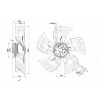 Осевой вентилятор ebmpapst A3G300AK1301
