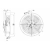 Осевой вентилятор ebmpapst W3G300CT7289