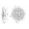 Осевой вентилятор ebmpapst W3G400CC2251