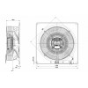 Осевой вентилятор ebmpapst W3G450FL07M1
