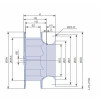 Вентилятор Ziehl-Abegg RH40C.CR/SM20 арт.113913 с зажимной ступицей
