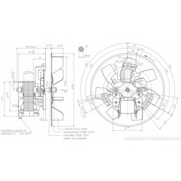 Вентилятор компактный ebmpapst RRL140/0024B69-3020LH/4 agf