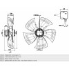 Вентилятор Ebmpapst A6E630-AN01-01 осевой