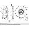 Вентилятор Ebmpapst R2E225-BD92-64 центробежный