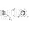 Центробежный вентилятор Krubo K-EC280-R230-32