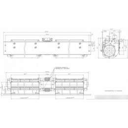 Тангенциальный вентилятор ebmpapst QLK45/3030A15-3020LH-63ait