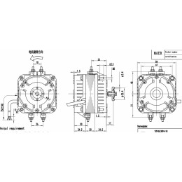 Электродвигатель MaEr YZF45L30P4-18