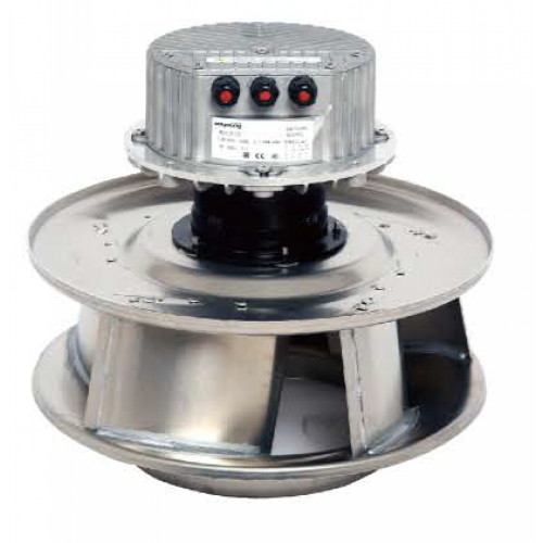 Вентилятор Boyoung HW6EC-500-188-IX 3.4 кВт с обратно загнутыми лопатками EC