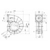 Центробежный (радиальный) вентилятор ebmpapst G3G190RQ4504