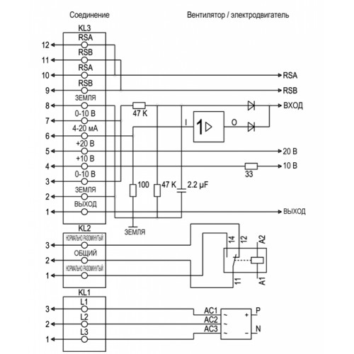 Центробежный вентилятор R3G450AQ0603
