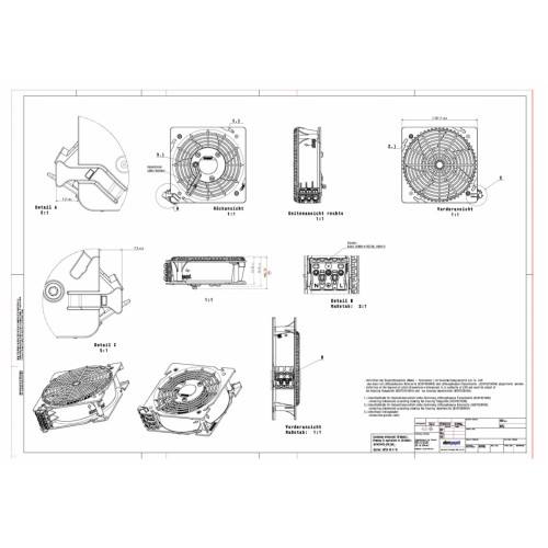 Вентилятор компактный ebmpapst DV4650-470