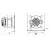 Центробежный вентилятор Sanmu ECF(K)8D310-PLHDAL1-RF