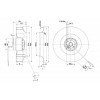Центробежный вентилятор ebmpapst R2E250AI2623