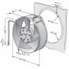 Вентилятор Ebmpapst 7400ES 150x55 AC - компактный
