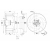 Центробежный вентилятор ebmpapst R4E355AG0205