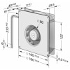 Вентилятор Ebmpapst RG125-19/12N компактный DC 12B