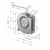 Вентилятор Ebmpapst RLF35-8/14 N компактный DC 24B
