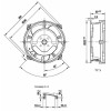 Вентилятор Ebmpapst W2E208-BA20-01 232x80 - компактный AC