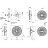 Вентилятор Ebmpapst A6E630-AE01-01 осевой