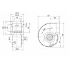 Вентилятор Ebmpapst G4E200-BL03-01 центробежный