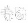 Вентилятор Ebmpapst G4D250-EC10-03 центробежный
