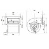 Вентилятор Ebmpapst D2E097-BI56-02 центробежный