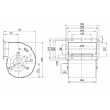 Вентилятор Ebmpapst D6E250-BA01-01 центробежный