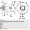 Вентилятор Ebmpapst R3G450-AO51-01 центробежный EC