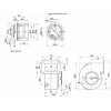 Вентилятор Ebmpapst G3G108-BB01-02 центробежный EC
