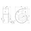 Вентилятор Ebmpapst G3G180-EU60-01 центробежный EC