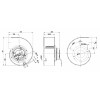 Вентилятор Ebmpapst G3G200-AL29-71 центробежный EC