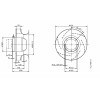 Центробежный вентилятор Ziehl-Abegg RH40M-4DK.4C.1R