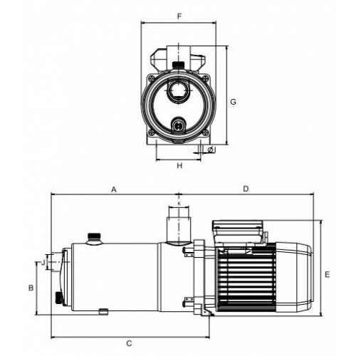 Насос ESPA Tecno 25 4M