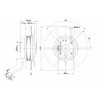 Осевой вентилятор ebmpapst A2D170AA0402