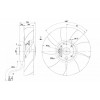 Осевой вентилятор ebmpapst A2D200AI1801