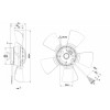 Осевой вентилятор ebmpapst A4D250AA3601