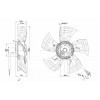 Осевой вентилятор ebmpapst A4D300AS3416
