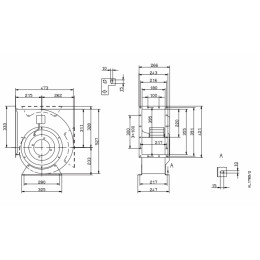 Центробежный вентилятор Ziehl-Abegg RG28P-4EK.6F.1R