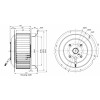 Центробежный вентилятор Sanmu YWF(K)4D200-GQ