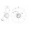 Осевой вентилятор ebmpapst A4E300AA0101