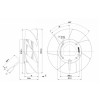 Осевой вентилятор ebmpapst A2S130AA0301