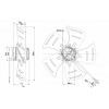 Осевой вентилятор ebmpapst A4E400AP0202