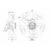 Осевой вентилятор ebmpapst A4E400AP0212