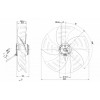 Осевой вентилятор ebmpapst A6E500BB0510