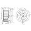 Центробежный вентилятор Sanmu YWF(K)4D400-GQ