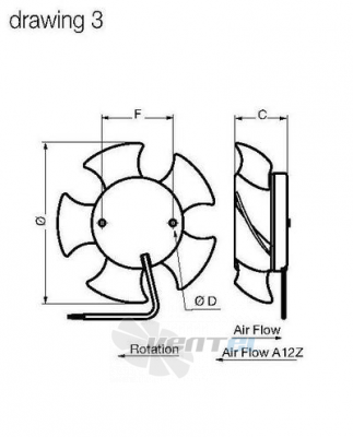 Fandis A12W23HWXW00 - описание, технические характеристики, графики